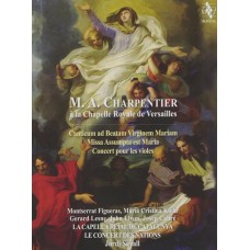 夏邦提耶：聖母瑪利亞聖歌集 (2CD+DVD) Marc-Antoine Charpentier at the Royal Chapel in Versailles (2CD+1DVD)